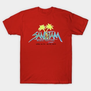 WALL ART SAND JAM FESTIVAL T-Shirt